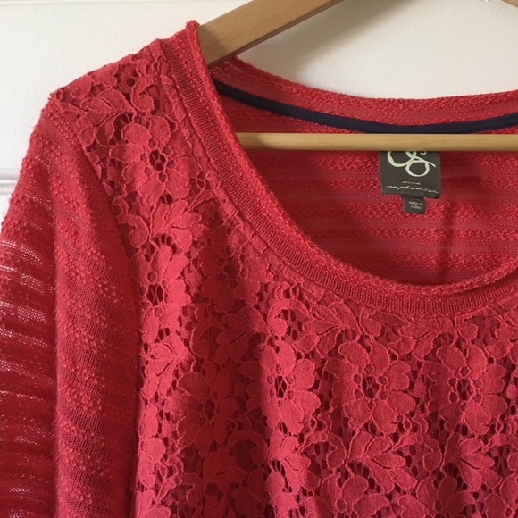 Anthro. | One September Laceveiled Pullover - Picture 5 of 8